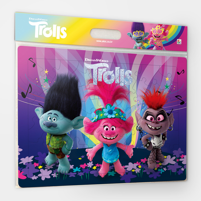 80피스 판퍼즐 트롤 월드 투어 3인방 알록 AL80-141