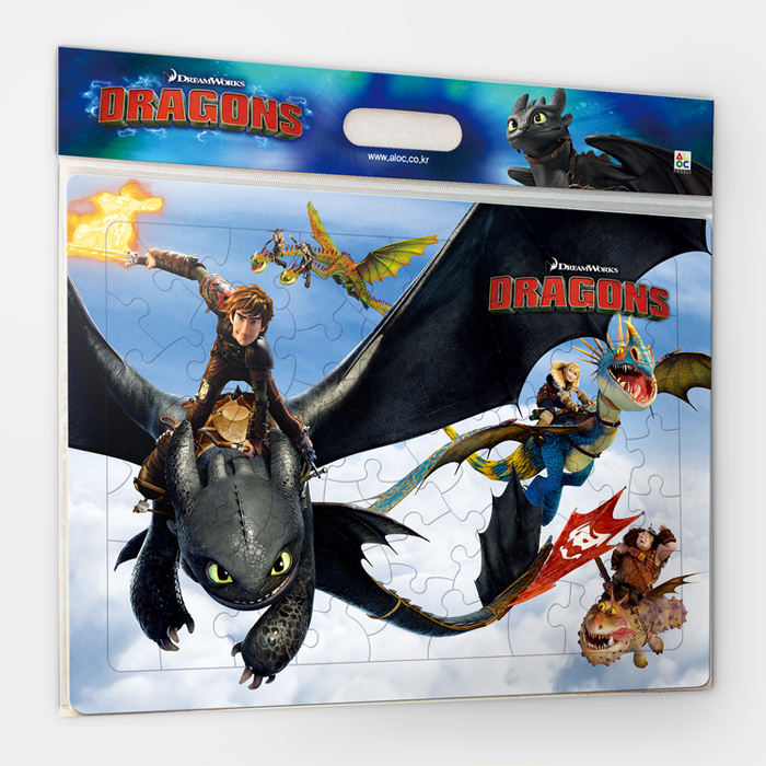 80피스 판퍼즐 드래곤 길들이기 비행 알록 AL80-131