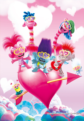 150피스 직소퍼즐 트롤 러블리 밴드 알록 AL150-69