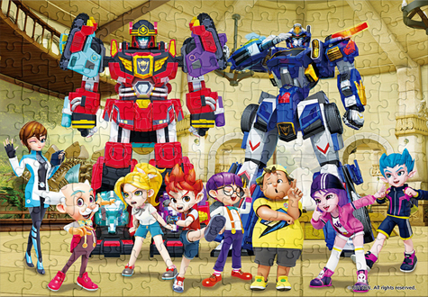 300피스 큰조각 직소퍼즐 쥬라기 캅스 시작 알록 AL5203