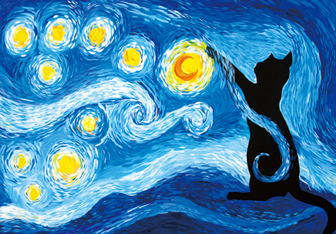 500피스 직소퍼즐 마에스트로 캣 퍼즐사랑 PS507