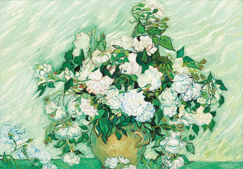 1014피스 직소퍼즐 붉은 장미가 있는 꽃병 학산문화사 HS786366