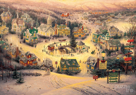 500피스 직소퍼즐 토마스 킨케이드 니콜라스 서클 퍼즐라이프 PL885