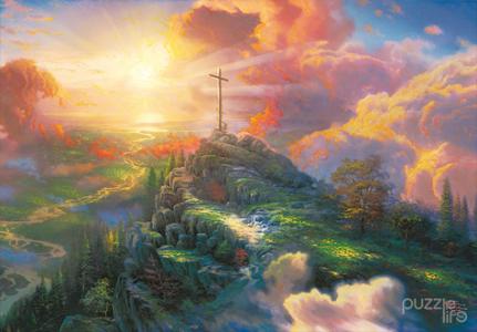 500피스 직소퍼즐 토마스 킨케이드 십자가 퍼즐라이프 PL886