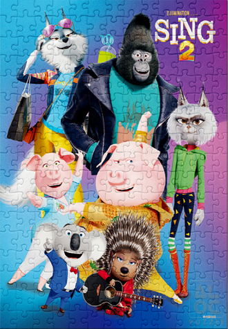 500피스 직소퍼즐 씽2 멋진 친구들 알록 AL5335