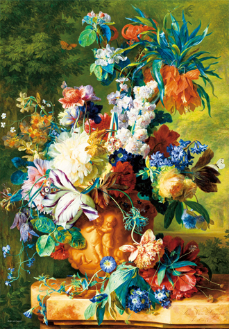 1000피스 직소퍼즐 항아리에 든 꽃다발 학산문화사 HS787264*