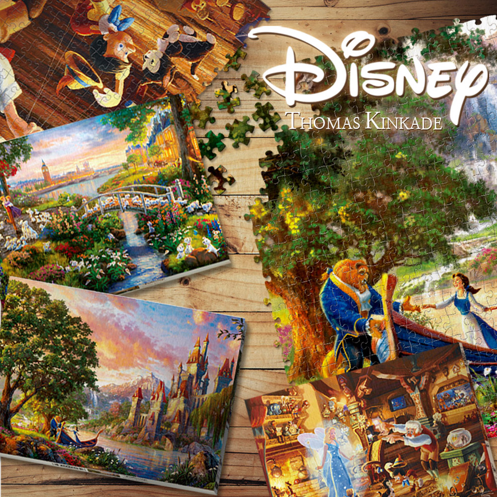 150피스 500피스 1000피스 킨케이드 디즈니 직소퍼즐모음
