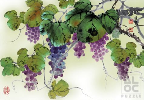 1000피스 직소퍼즐 포도나무 알록 AL3317