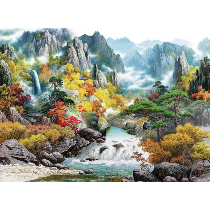 1000피스 직소퍼즐 배산임수 알록 AL3319