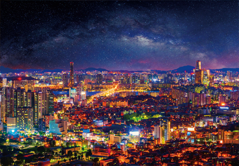 500피스 직소퍼즐 서울야경 여의도 학산문화사 HS787363