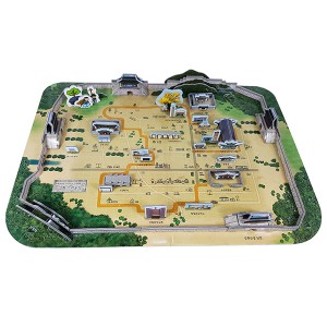 3D입체퍼즐 강화산성 건축물 우드락모형 크래커플러스