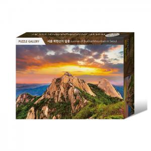 1000피스 직소퍼즐 서울 북한산의 일출 퍼즐갤러리 PG1038
