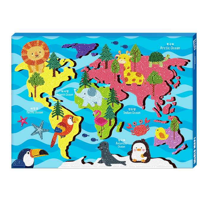 세계여행 보석십자수 토이앤퍼즐 TPD46-002