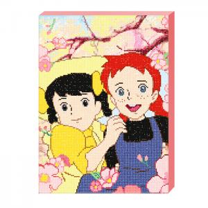 빨강머리앤 벚꽃 나들이 보석십자수 토이앤퍼즐 TPD46-501