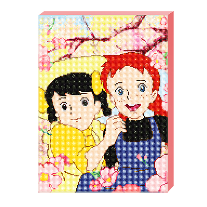빨강머리앤 벚꽃 나들이 보석십자수 토이앤퍼즐 TPD46-501