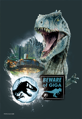 1000피스 직소퍼즐 쥬라기월드 도미니언 포효 알록 AL3321