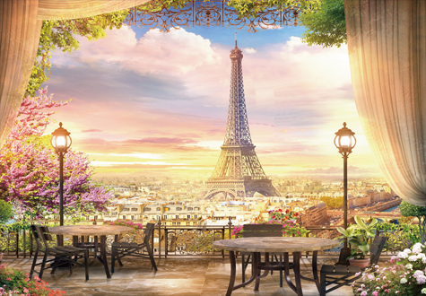 500피스 직소퍼즐 파리의 휴식 챔버아트 CA5156 -단종-