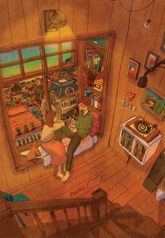 500피스 직소퍼즐 퍼엉 티타임 퍼즐코리아 PK500-9501