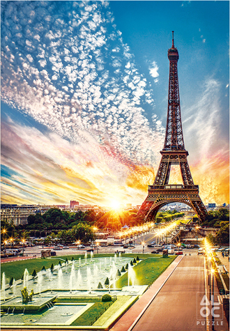 500피스 직소퍼즐 석양의 파리 알록퍼즐 AL5012