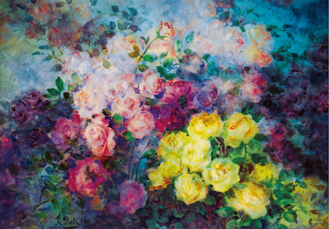 1014피스 직소퍼즐 장미 1911 학산문화사 HS201603*