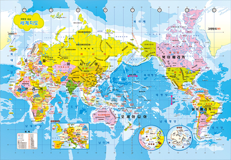 2000피스 직소퍼즐 세계지도 퍼즐라이프 PL2123