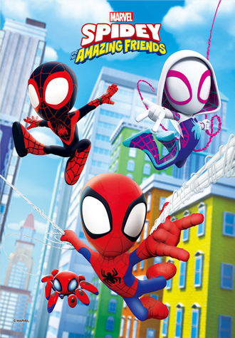 150피스 직소퍼즐 마블 스파이디 삼총사 퍼즐라이프 PL150-14M