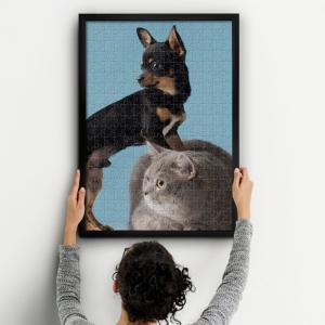 300피스 반려동물 사진직소퍼즐 국내유일 조립가능 제작사진퍼즐