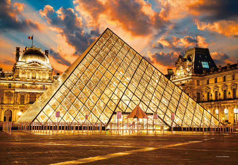 500피스 직소퍼즐 파리 루브르 박물관 학산문화사 HS201764