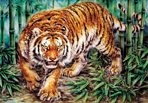 500피스 직소퍼즐 맹호죽림도 에포크 EP06-121