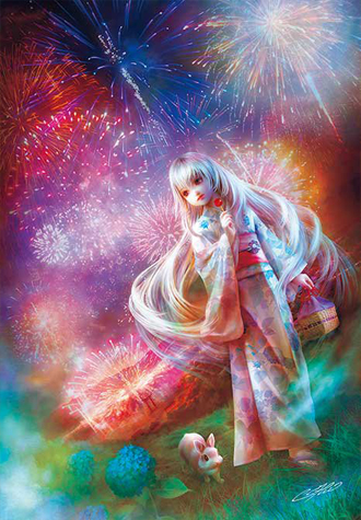 500피스 직소퍼즐 불꽃의 밤 애플원 AO500-293