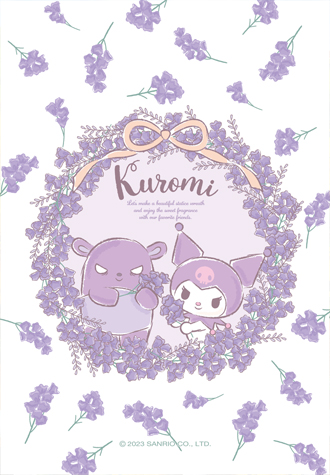 108피스 직소퍼즐 플라워 리스 쿠로미 토이앤퍼즐 TPD108-106