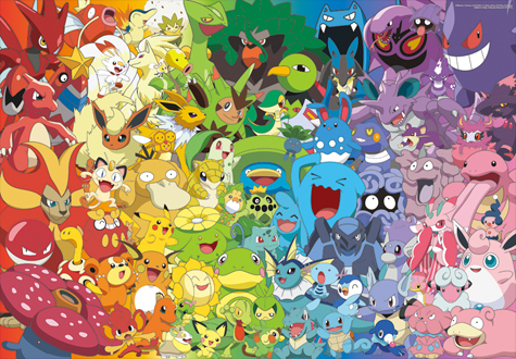 1000피스 직소퍼즐 컬러풀 포켓몬 예림당 YE873993