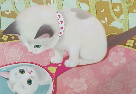 500피스 직소퍼즐 거울속의 코코 오메가 OMP564