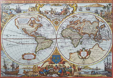 500피스 직소퍼즐 고지도 오메가 OMP635