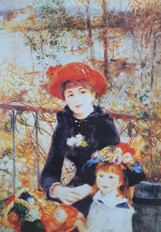 500피스 직소퍼즐 테라스의 두 자매 오메가 OMP639