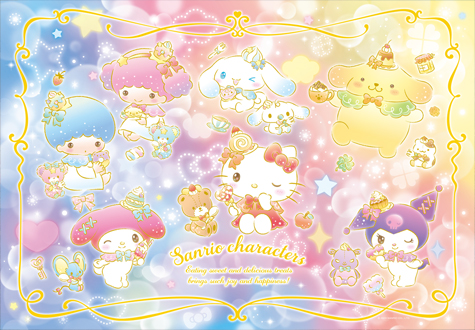 1000피스 직소퍼즐 산리오캐릭터 디저트 타임 토이앤퍼즐 TPD10-017