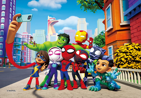 150피스 직소퍼즐 스파이디 그리고 친구들 퍼즐라이프 PL150-16M