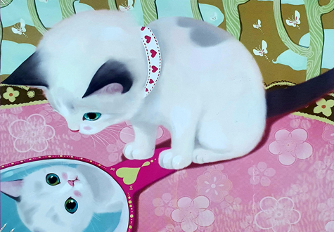 300피스 직소퍼즐 거울속의 코코 오메가 OMP333