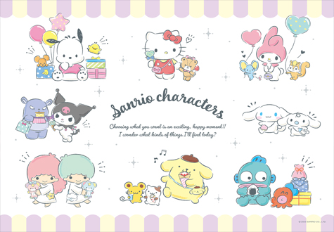 100피스 직소퍼즐 산리오캐릭터즈 투게더 큰조각 토이앤퍼즐 TPD100-024