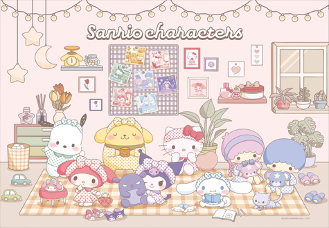 500피스 직소퍼즐 산리오 파자마 파티 토이앤퍼즐 TPD05-057