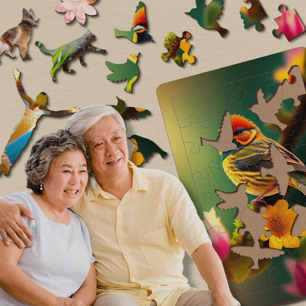퍼즐나무 아띠 치매예방 판퍼즐 어르신 노인 이색조각 퍼즐갤러리