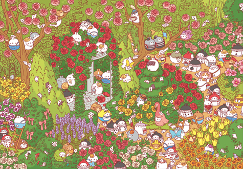 800피스 직소퍼즐 몰랑이 몰랑정원 토이앤퍼즐 TPD08-050