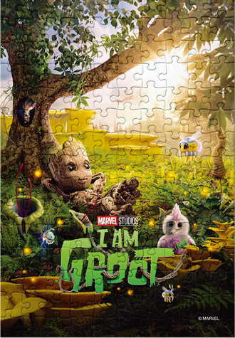 150피스 직소퍼즐 마블 아이 엠 그루트 퍼즐라이프 PL150-17M