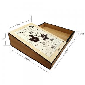 미술관 박물관용 목재 판퍼즐 조각보관함 세트