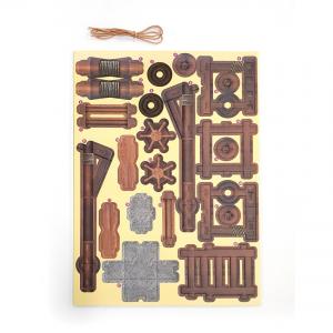 3D입체퍼즐 녹로 홍보용 판촉물 우드락모형 주문제작