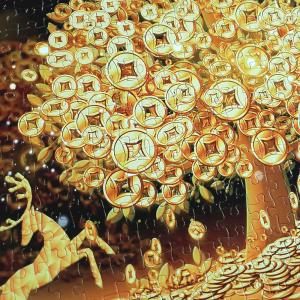 500피스 직소퍼즐 행운과 복을 부르는 황금 돈나무 숲 PG529