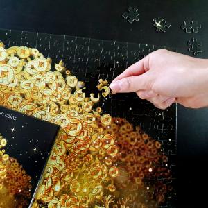 500피스 직소퍼즐 행운과 복을 부르는 황금 돈나무 숲 PG529