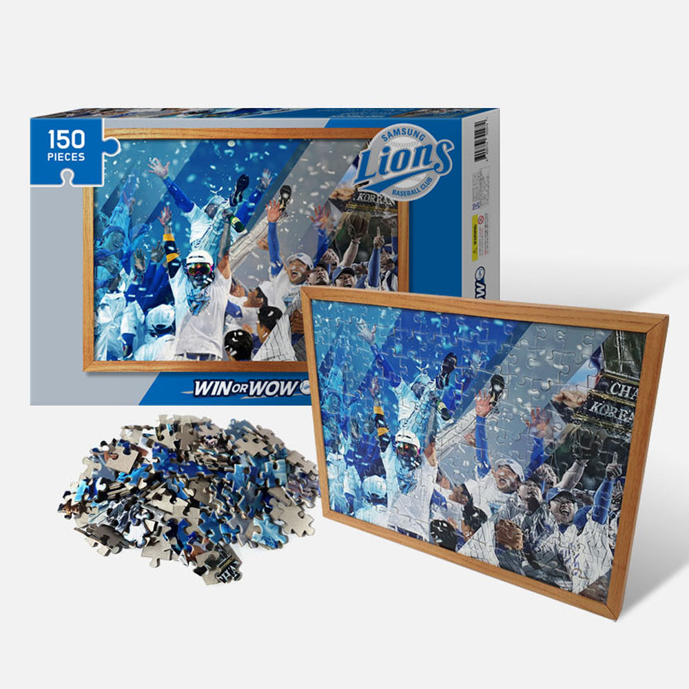 야구구단 축구구단 스포츠 선수 굿즈 150피스 직소퍼즐 액자세트상품