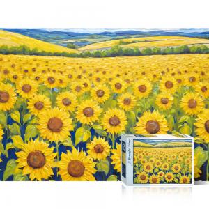 500피스 직소퍼즐 해바라기 유화 토이앤퍼즐 TPD05-1040