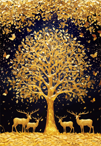 500피스 직소퍼즐 황금 돈나무 토이앤퍼즐 TPD05-1042